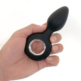 VERS Rechargeable Silicone Plug Vibe 12.5cm Long Butt Plugs - Vibrating